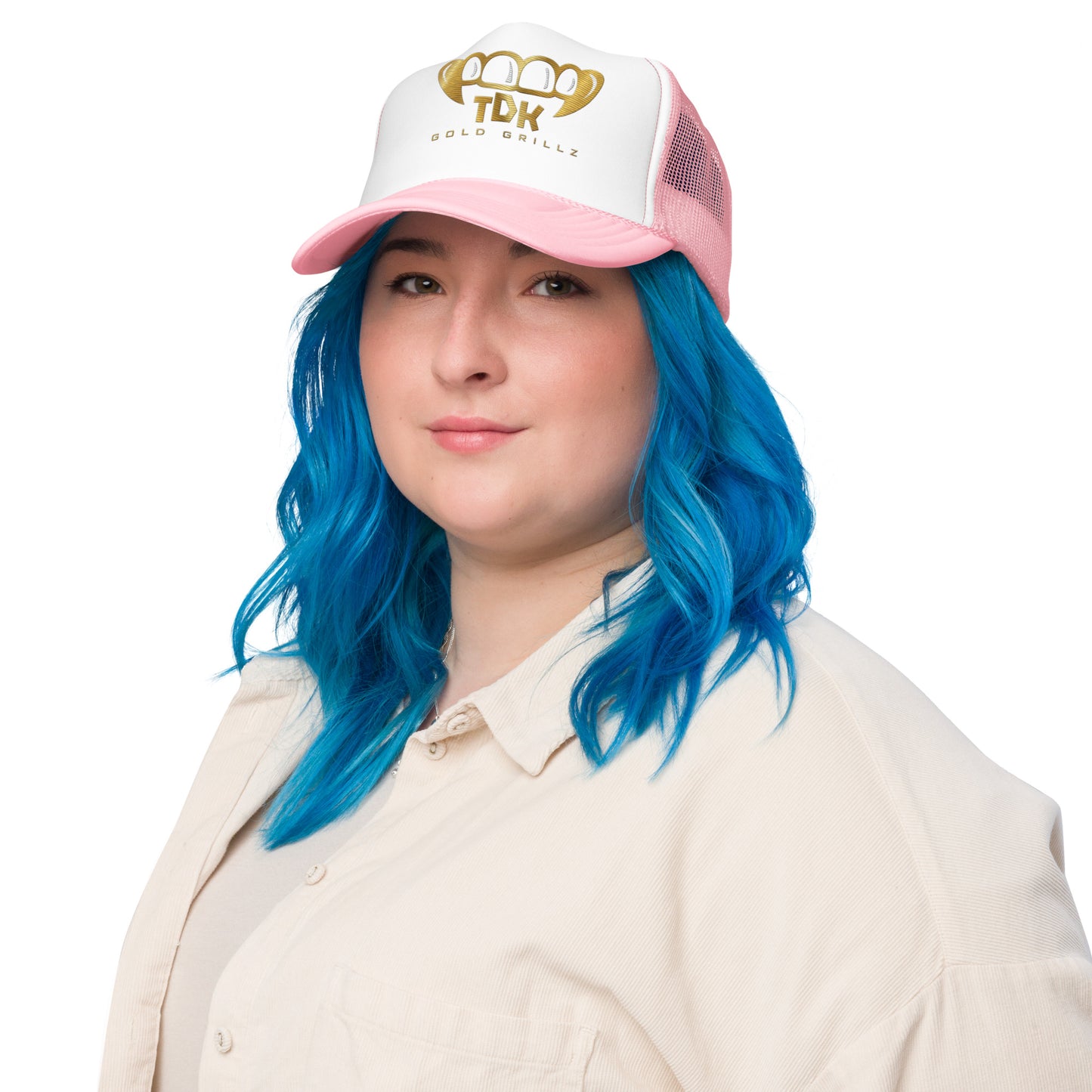 Foam trucker hat (embroidered)